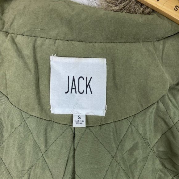 Revolve BB Dakota Army Green Faux Fur Ashland Coat Jack Size S Hood‎ Jacket NEW - Picture 5 of 13